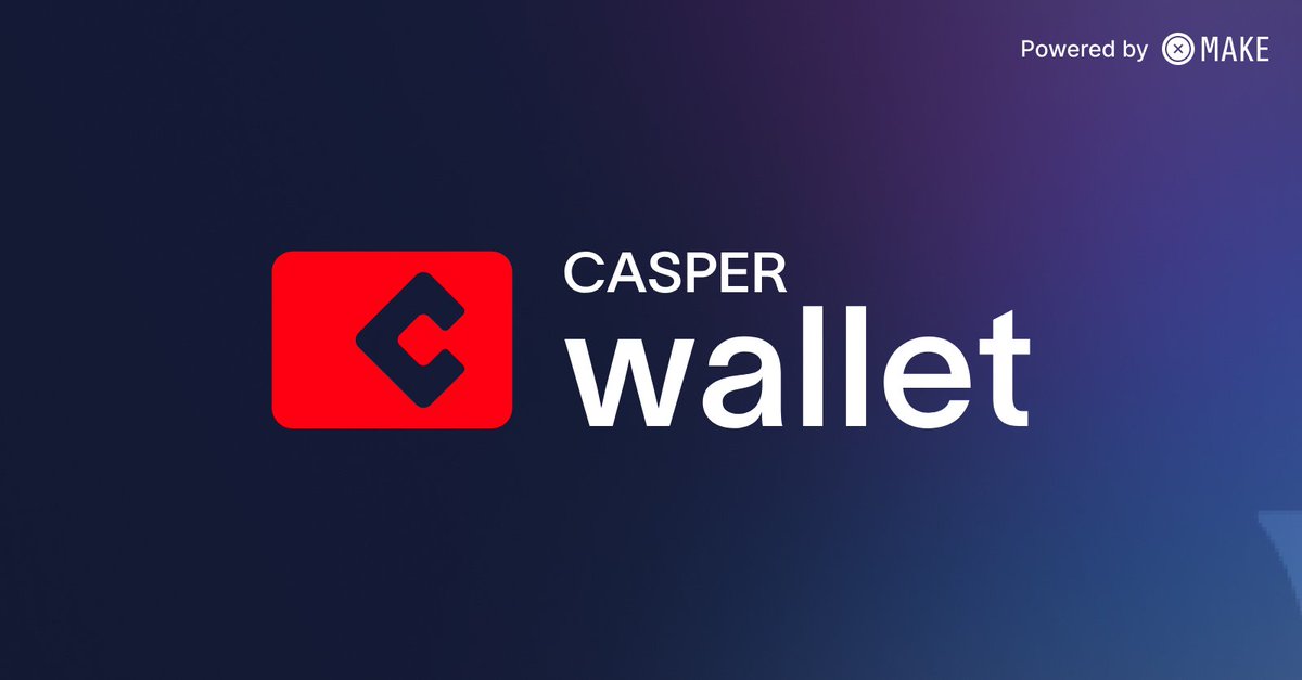 casper_wallet's tweet photo. 🚀 Are you using #Casper Wallet to manage your $CSPR? We'd love to hear from you!

How's your experience so far? What features do you love, and what would you like to see improved?

Let us know your thoughts below! 👇 Your feedback helps us grow! https://t.co/UWxz5fKN6Z