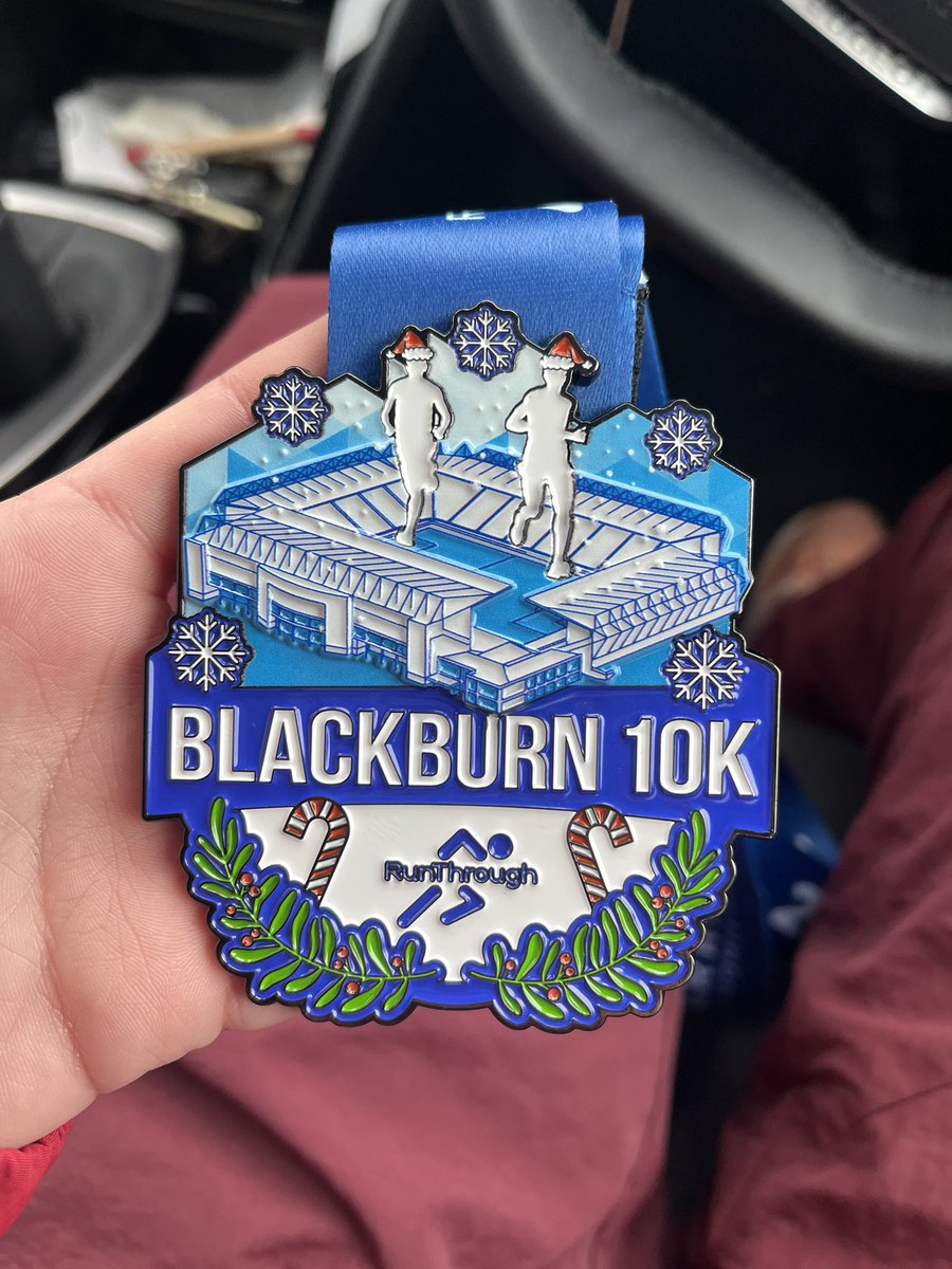 Blackburn 10k 💙 <a href="/SalfordMet/">Salford Met</a> #running #raceday #10k