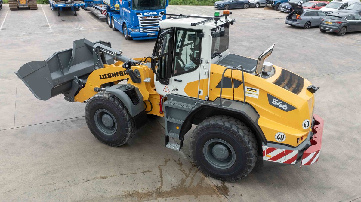 Liebherr_GB's tweet photo. Rental has this compact powerhouse, the L 546. The wheel loader is  available in aggregate handling spec &amp; is
ready to go  to work in any quarry.

For details:
S. England: Sarah 07850914449
C. England &amp; Wales: Gareth 07701316004
N. England &amp; Scotland: Peter 07780188751 https://t.co/LEfjWH9GJr