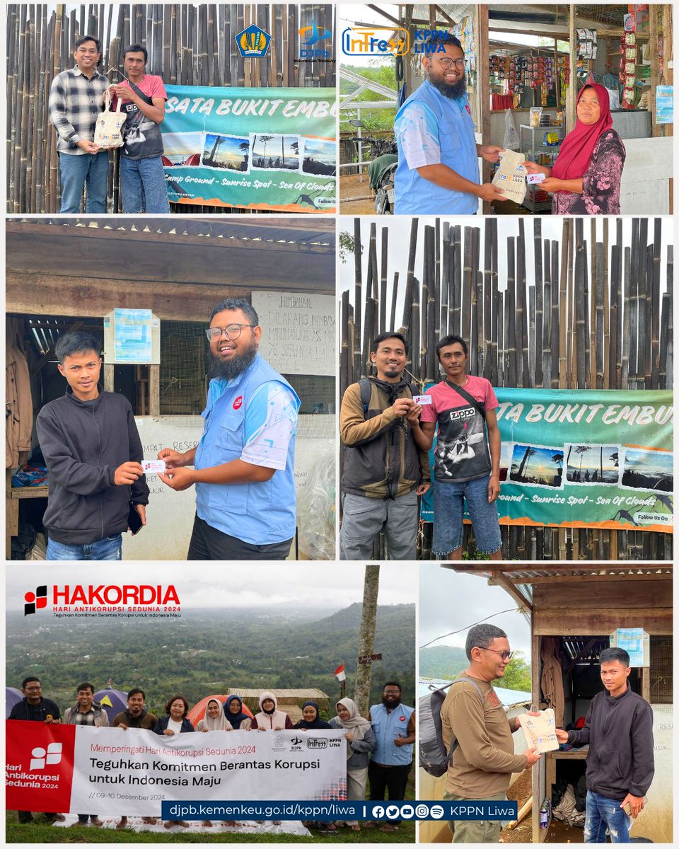 kppnliwa's tweet photo. Hai #sobatIntress

Dalam rangka peringatan Hari Anti Korupsi Sedunia  Tahun 2024, KPPN Liwa telah mengadakan rangkaian kegiatan untuk menyebarkan semangat antikorupsi dan Virus Integritas
“Teguhkan Komitmen Berantas Korupsi Untuk Indonesia Maju”

#kppnliwa
#Intress
#hakordia2024 https://t.co/ABG741B71l