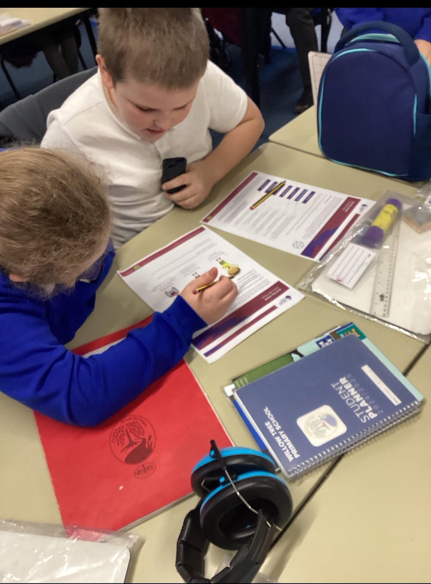 primary_tree's tweet image. Year 5 took part in the Premier League Primary Stars Football jobs literacy workshop. They heard how literacy helps in a variety of role within football and the different jobs available. @EITC @VantageAcademi1