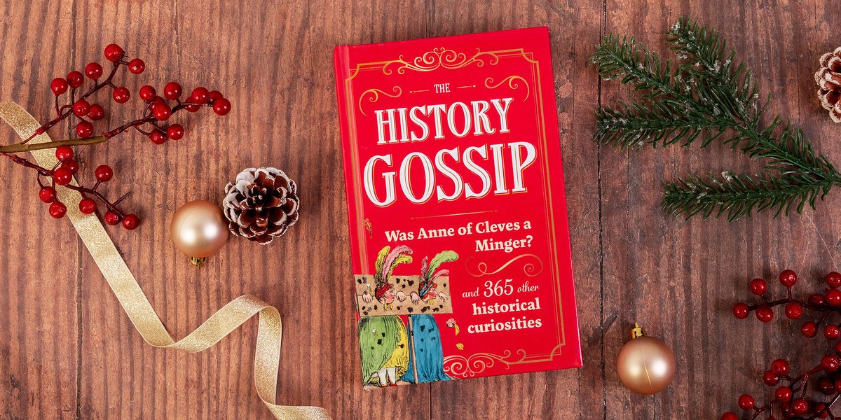 Should we read a little book? Should we spill a little tea? 🫖

If you know someone who loves historical tidbits, we can guarantee they'll love this delicious blend of fascinating, witty &amp; salacious history tea.

#TheHistoryGossip is out now 🎁 ow.ly/njx650UirME