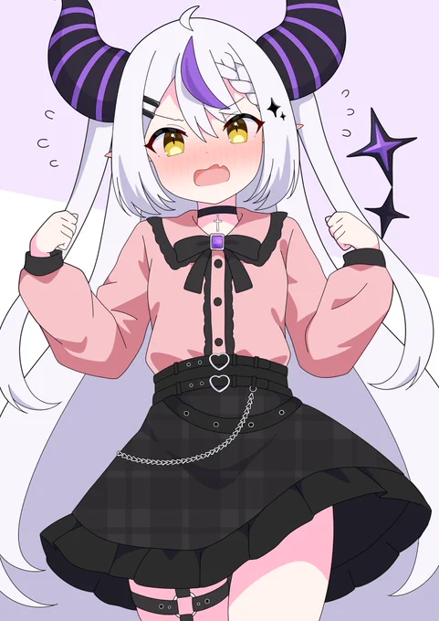 地雷系ラプチャン #laplus_artdesu 