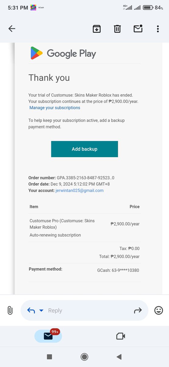 Djet18's tweet photo. @customuse i need a refund here, i did not authorize this purchase https://t.co/CHQoUXmQR3