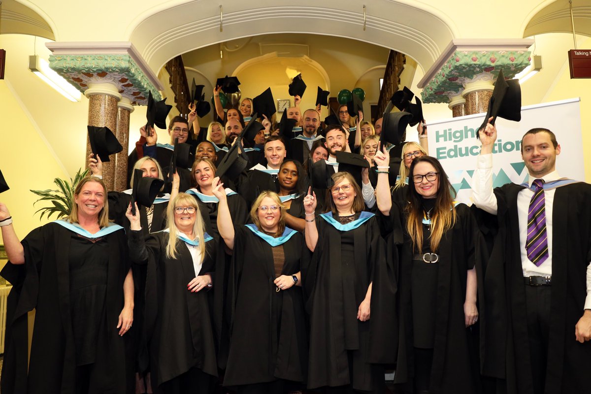 Graduates gathered last week at Dukinfield Town Hall to celebrate their achievements at the college's annual Higher Education Graduation. Well done to all of our amazing graduates! 👏 #ICanBe tameside.ac.uk/pages/article.…