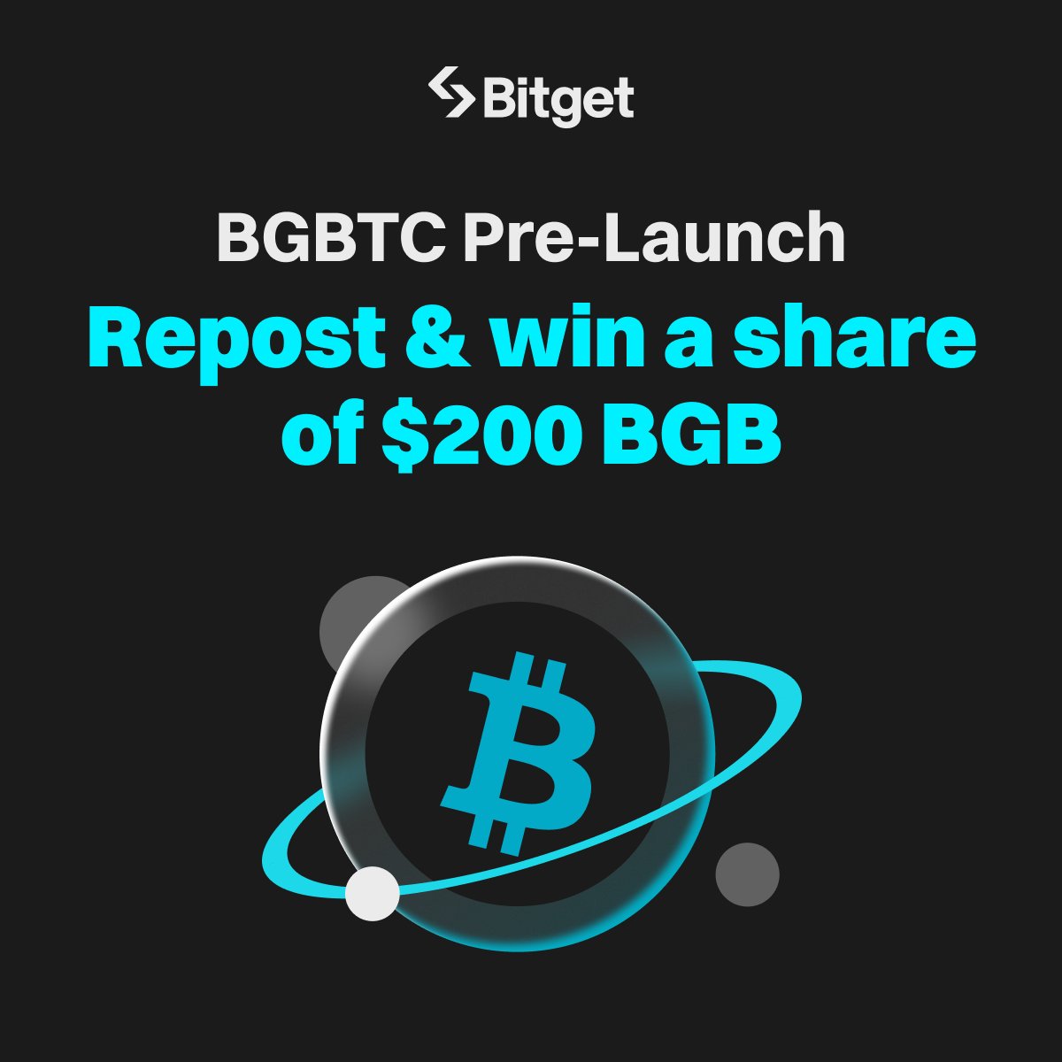 bitget's tweet photo. Maximize your #Bitcoin's potential with Bitget #BGBTC!

Win an extra $200 BGB! Here's how👇
✅Follow @bitgetglobal
✅RT the original post below with #BGBTC &amp; tag your pals
✅Fill out: https://t.co/qrjTifybNX

Join now: https://t.co/ZsZA1R0Np0 https://t.co/5K9a9Xzp5R