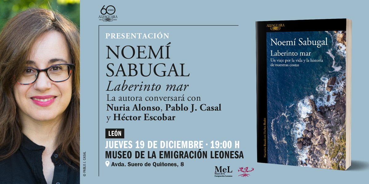 <a href="/Nollegiu/">Nollegiu</a> Y estaremos en #León ⬇️

🗓️ 19 de diciembre
⏰ 19h
🗓️ Noemí Sabugal conversará con Nuria Alonso, @Great_Auk y Héctor Escobar
📍 <a href="/MelMuseo/">MUSEO EMIGRACIÓN LEONESA - MeL</a>