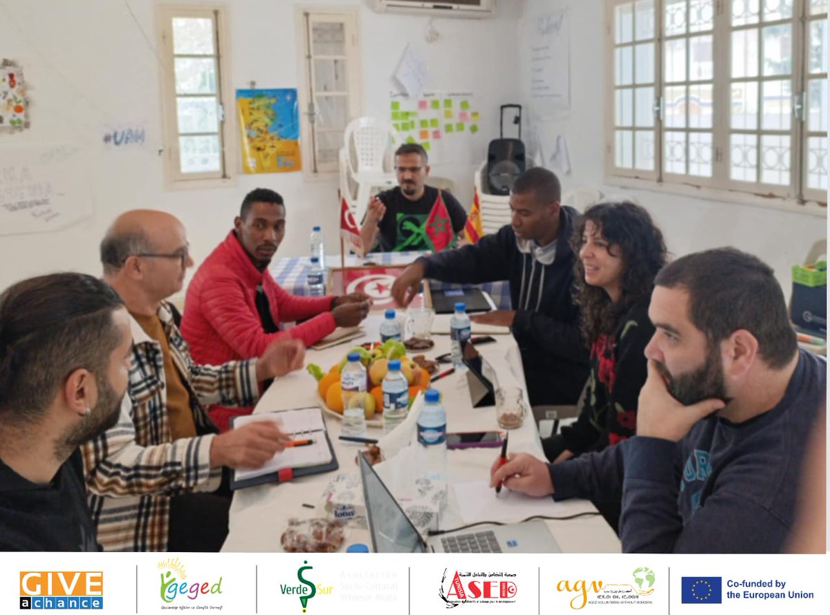 Give4usChance's tweet photo. 💡 ‘Give a Chance!’ continues to empower youth work through social entrepreneurship across the Euro-Med region!

📅 The Mid-Term Meeting was successfully held from November 29 to December 4, 2024. https://t.co/p6izYq2zdP