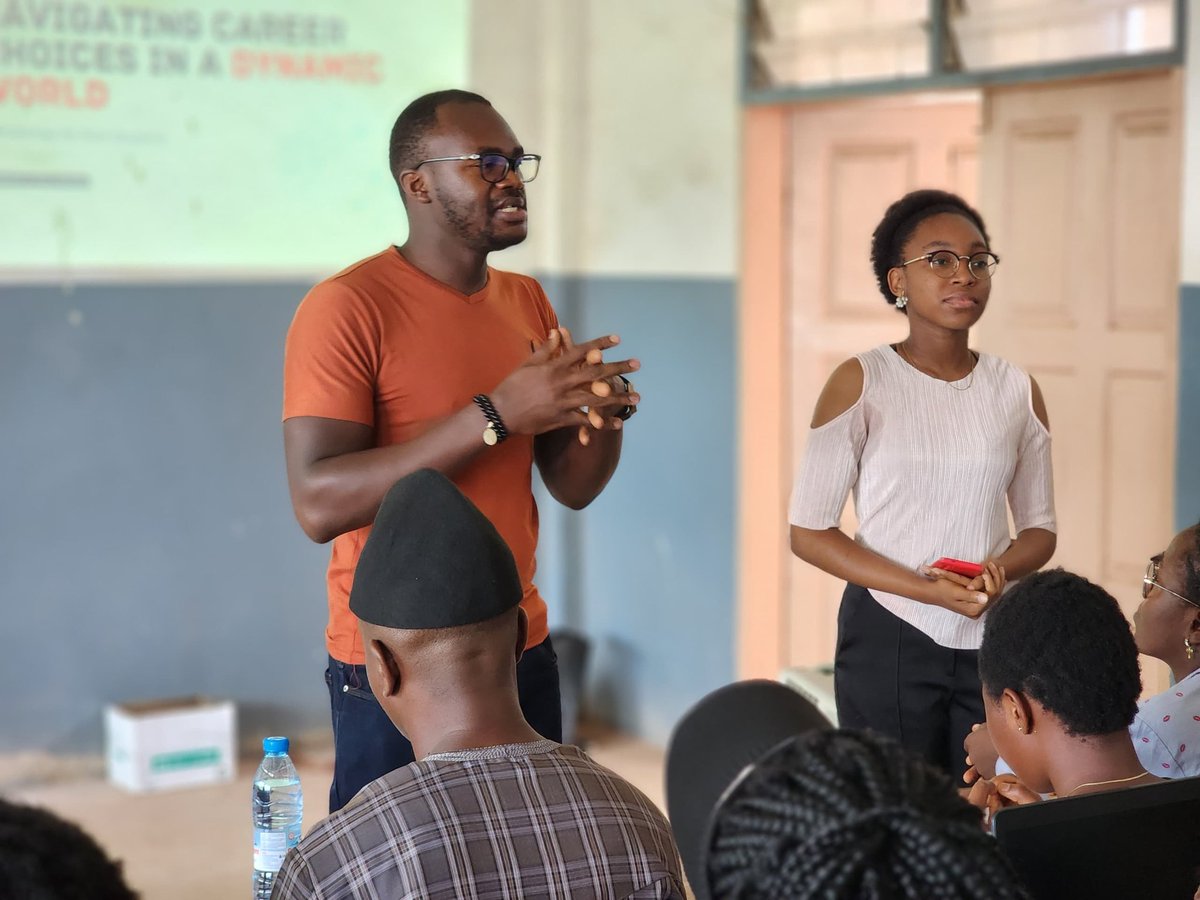 B_Djitue's tweet photo. Saturday was an unforgettable day at the @GDGoC_UB Career Fest! I had the opportunity to learn from industry experts, network with fellow tech enthusiasts, and get inspired.
The event was a huge success and I'm grateful to have been part of it!
#careerfest2024
#gdgoc https://t.co/IVVVZWfB3n