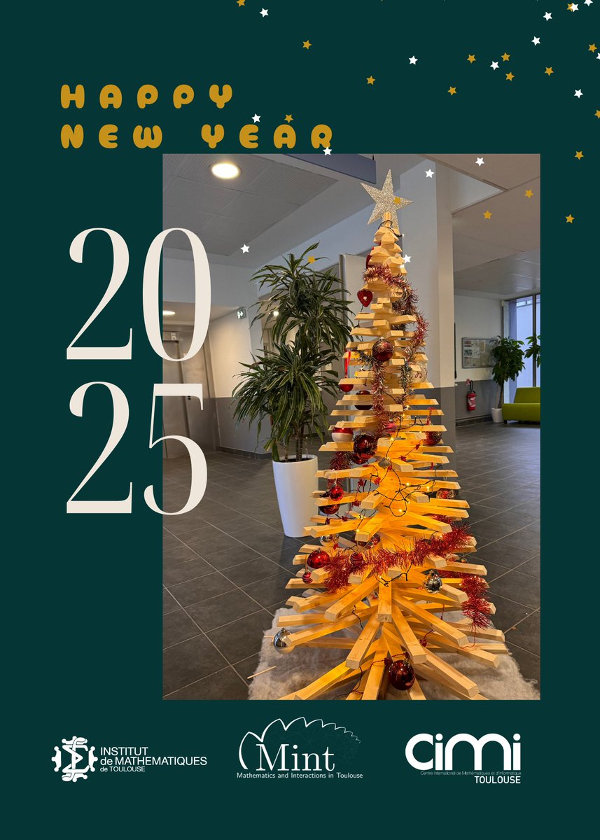 Nous vous souhaitons de très bonnes fêtes de fin d'année 🎄