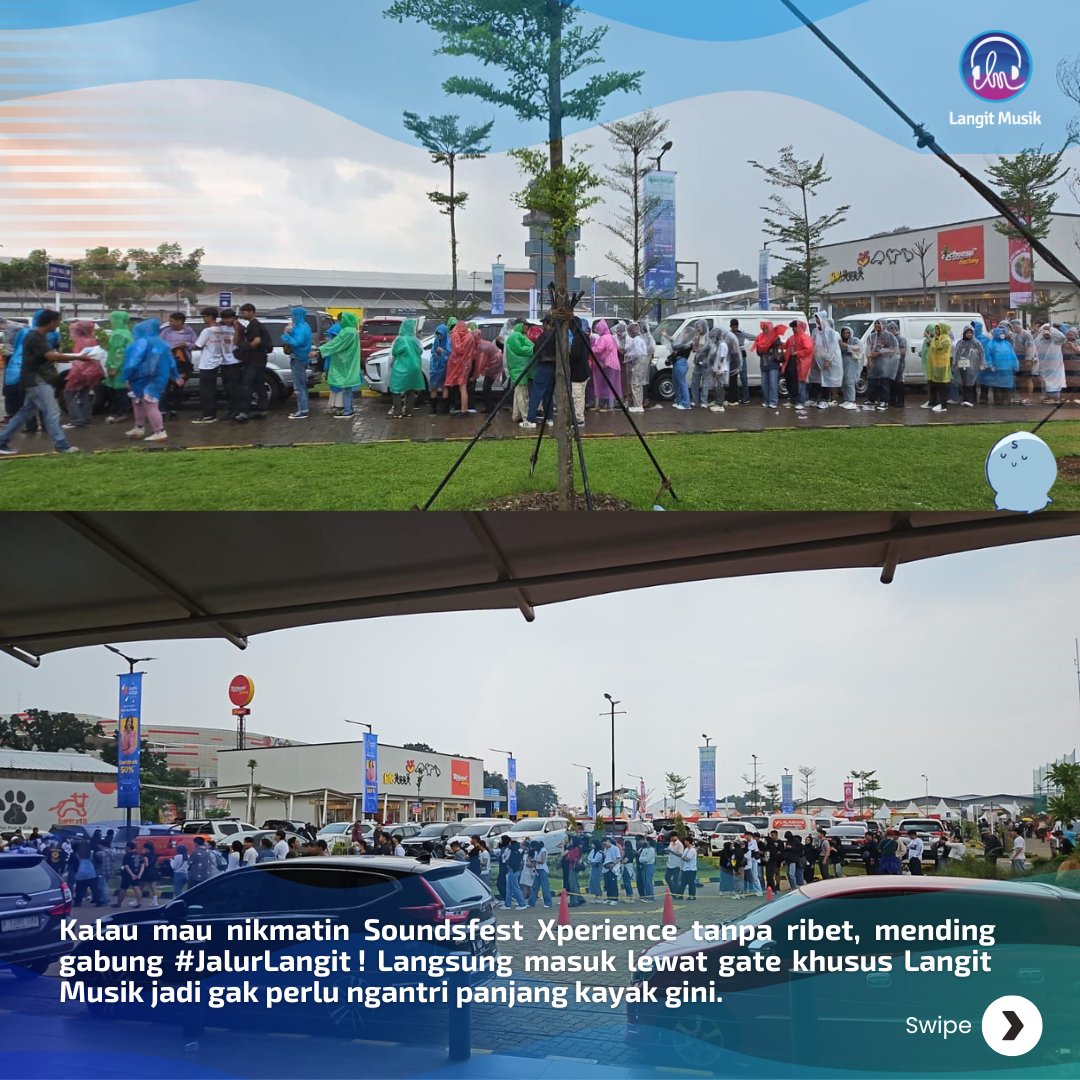 LangitMusik's tweet photo. Terima kasih sudah ikut meramaikan event @soundsfestxperience keren ini. 

Stay jadi #SobatPremium Langit Musik biar kamu bisa menikmati semuaa keuntungan seru di event-event selanjutnya. Dan buat kamu yang belum bergabung jangan lupa untuk gabung #JalurLangit 
#soundfest https://t.co/xaeMTxz2v7