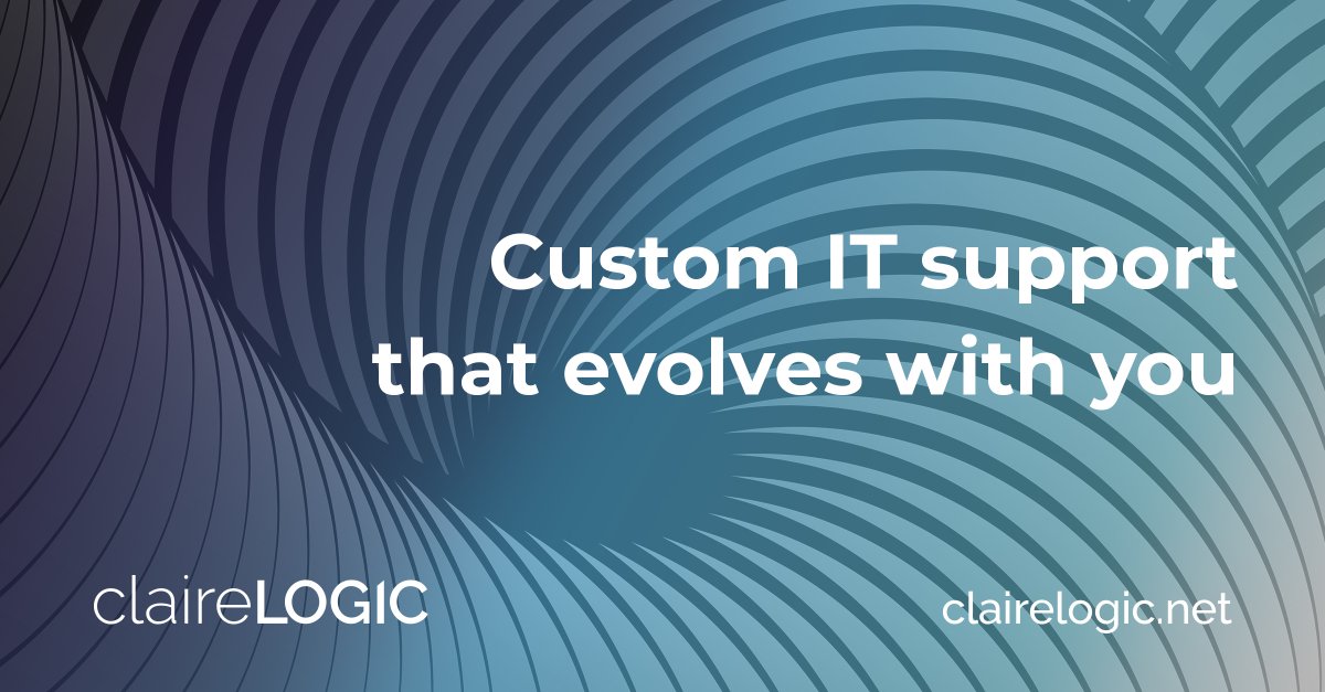 At claireLOGIC, we offer a personalised service that can evolve with your business.  

Whether you need 24/7 support, disaster recovery planning, or cloud transformation, we work closely with you to build the perfect service for your specific needs.

#ITservices #ITSupport