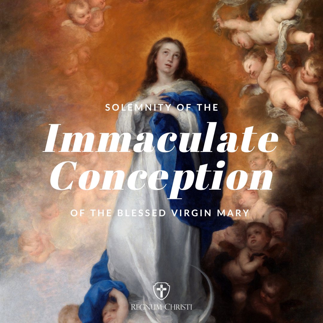 RegnumChristiEn's tweet photo. Happy Feast Day of the Immaculate Conception!
O Mary, you were conceived without sin. Pray for me today as I seek all that is good, holy, and beautiful. Christ our King, Thy Kingdom Come! https://t.co/hZh7Hvxa8M