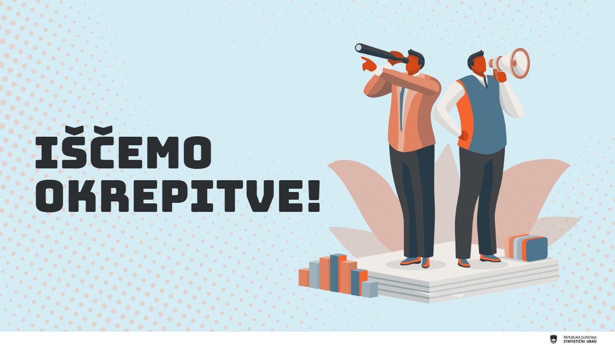 📣 #jobalert Nova priložnost za zaposlitev na SURS-u! Tokrat iščemo svetovalca, ki bo opravljal naloge, povezane z upravljanjem družbenih omrežij.
Več informacij o razpisu in prijavi 👉 gov.si/zbirke/delovna….