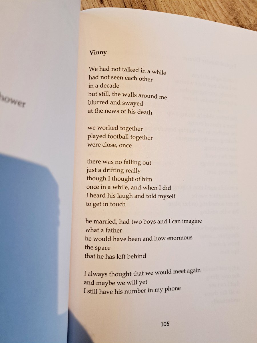 SteverinoD's tweet photo. This is a poem about an old friend of mine who passed away a few years back. He was a bright, vibrant person &amp; the world is less without him.

The poem is in the new book that might (or might not :D) make a nice Christmas present. There are 3 copies left on Amazon.

Thanks :) https://t.co/mXzWF6hbk3