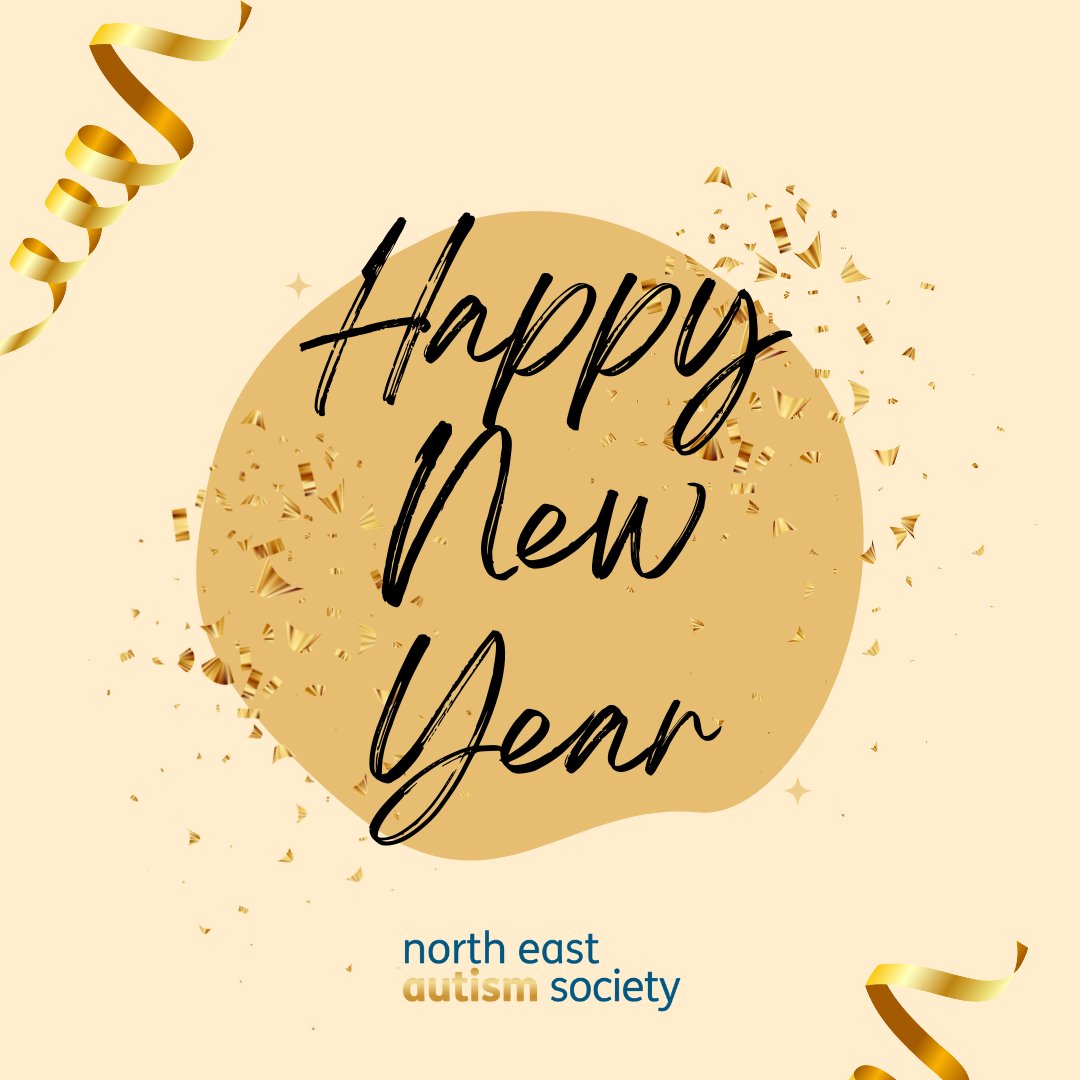 NEAutismSociety's tweet photo. Happy New Year!

May this year bring you peace, health and happiness 💛

2025 is shaping up to be a very exciting year for NEAS... Watch this space!

#AutismAcceptance #Autistic #HappyNewYear #newyear2025 https://t.co/yIilYHLCti