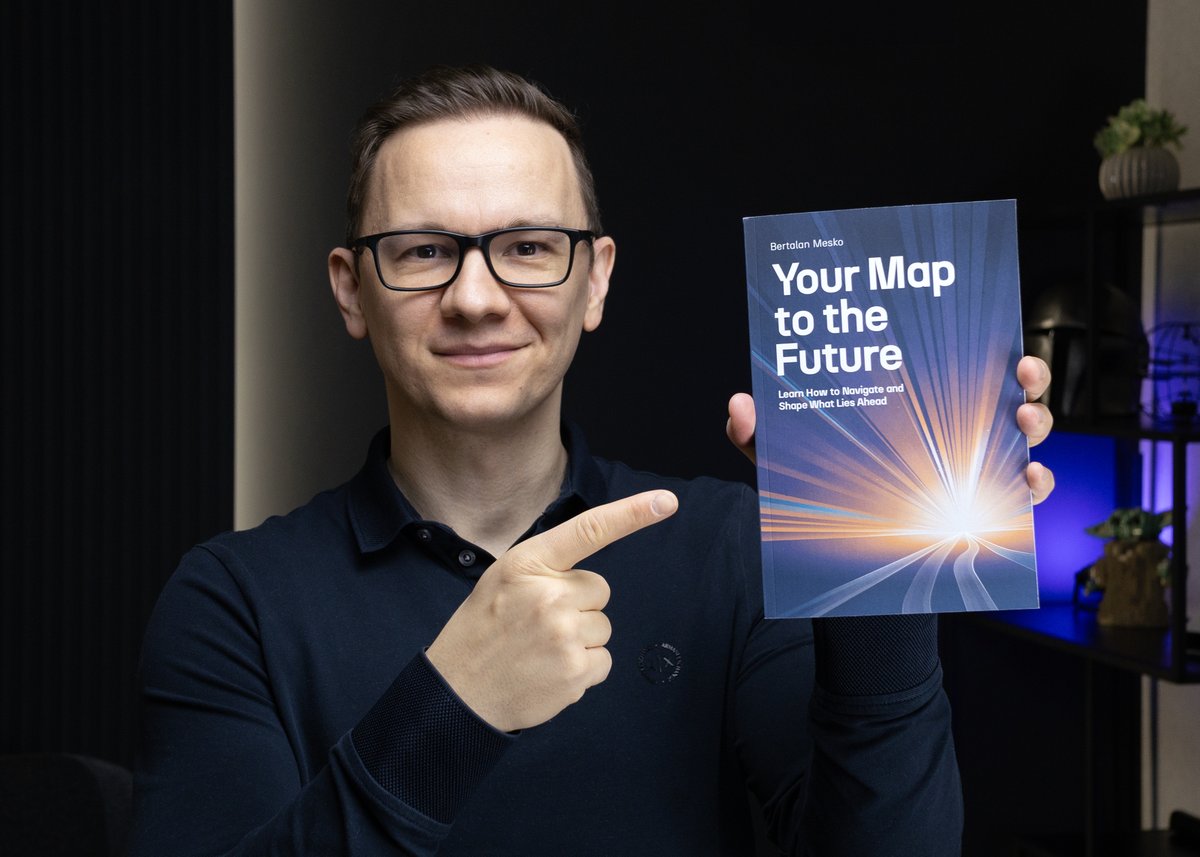 Berci's tweet image. I cannot express my happiness and excitement about a book I’ve been working on for so long!
Here is Your Map to the Future: Learn How to Navigate and Shape What Lies Ahead!
In this book, I make science-based futures methods, that only experts including me at The Medical…
