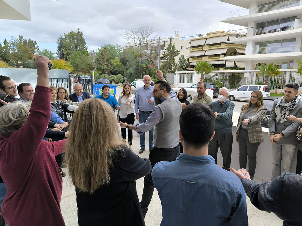 Participatory Democracy boost in 🇬🇷: 1st School on #ParticipatoryDemocracy completed yesterday with interactive learning among Greek civil servants &amp; CSOs representatives with many concrete ideas to put in practice!
