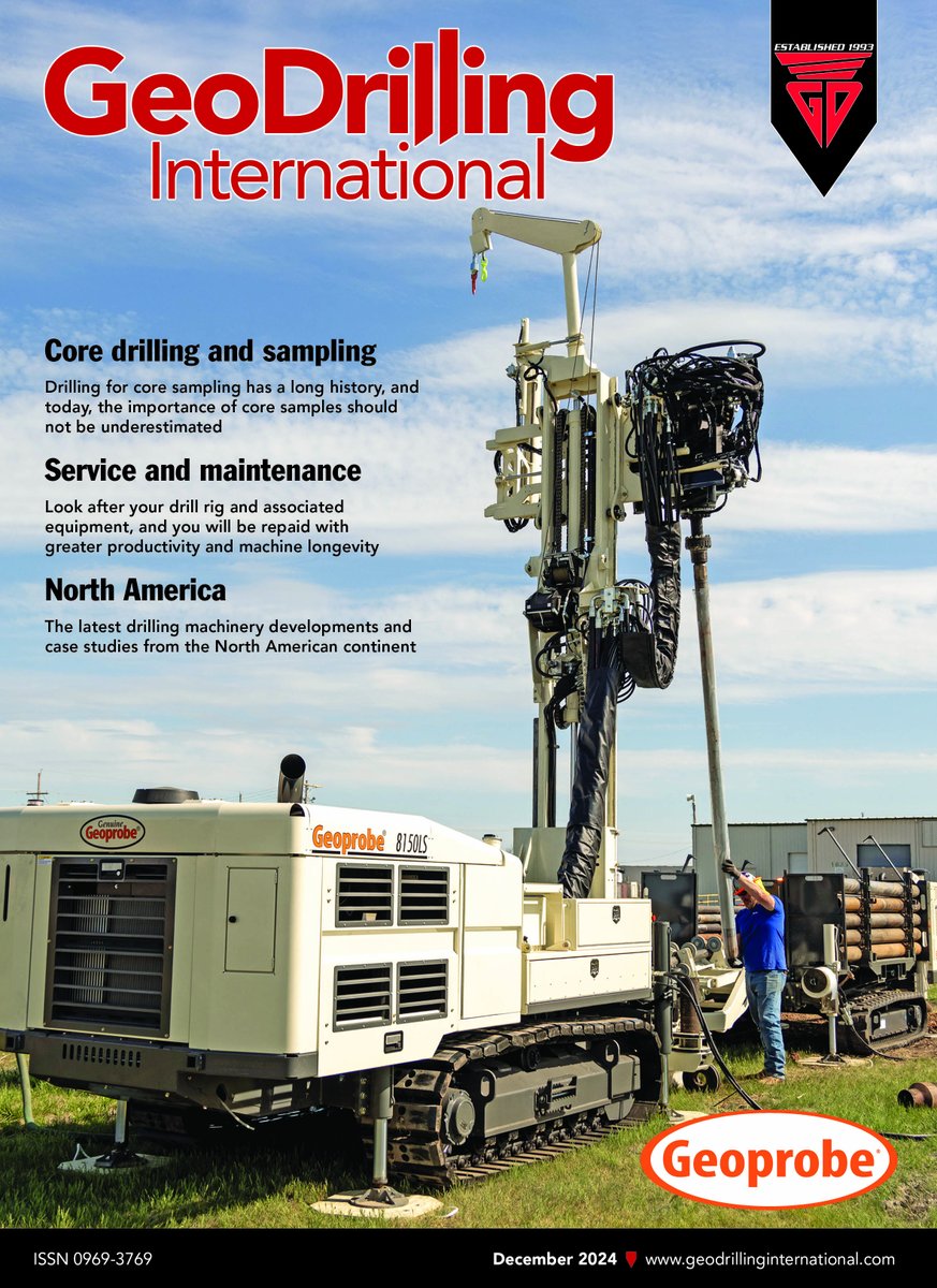 GeoDrilling's tweet image. The December 2024 eMagazine issue of GDI is now available online - geodrillinginternational.com/issues/news-ar…

To get your copy, subscribe at bit.ly/3gR2RXD

#Aspermont #NewIssue #CoreDrilling #RigService #BoreholeMaintenance #NorthAmerica