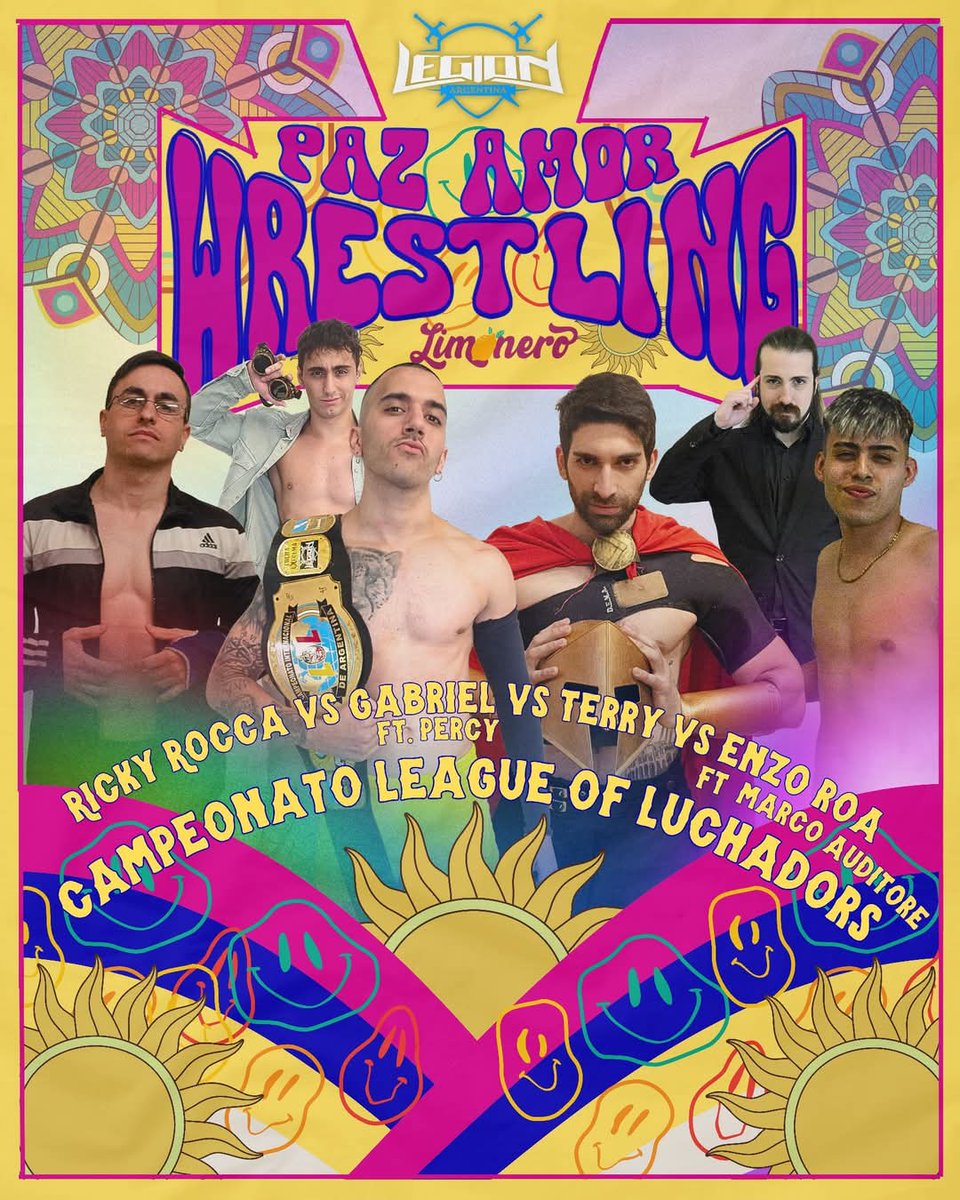 🏵 ¡Última lucha confirmada para este #Domingo!

🤝 El flamante #Presidente #Legionario <a href="/Gabriel_pw_/">Gabriel</a>, está teniendo un buen año y quiere cerrarlo aún siendo #Campeón #LeagueOfLuchadors.