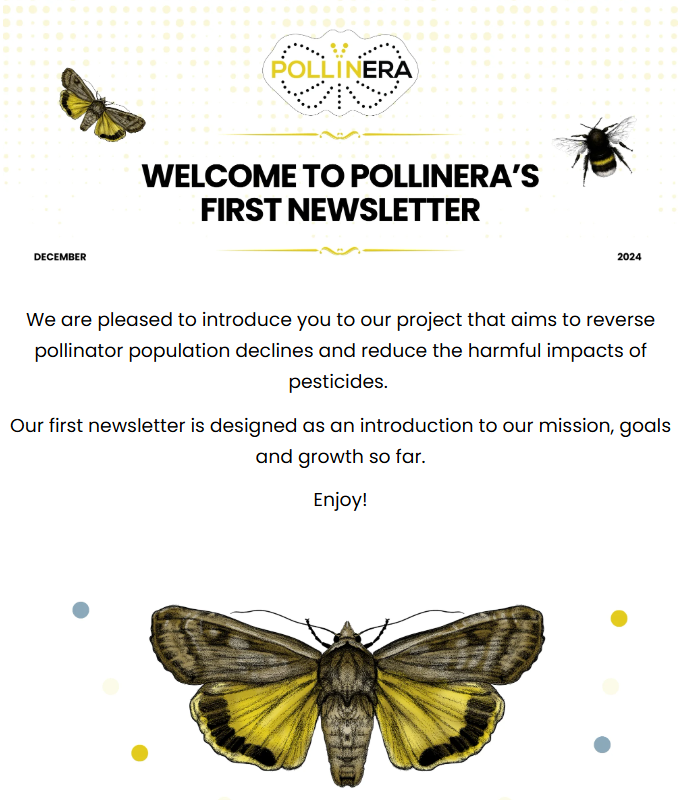 Pensoft's tweet photo. 📢The @pollinERA_eu project got a Newsletter!

✏️Subscribe here: https://t.co/Kd0dWzHTqV to stay updated about the consortium's progress to develop new-age #pesticides risk &amp; impact assessment to reverse #pollinator populations declines!

🐝Newsletter #1: https://t.co/gLo5e8rzhH. https://t.co/yYeHkBsY6c