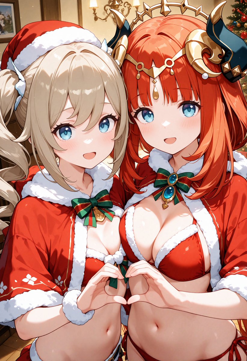 バーバラ ＆ ニィロウ
Barbara ＆ Nilou
#原神 #GenshinImpact