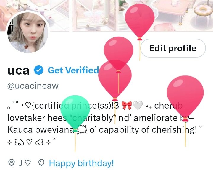 ucacincaw's tweet photo. eh aku dapet balon!!! https://t.co/DGQWahRDjk
