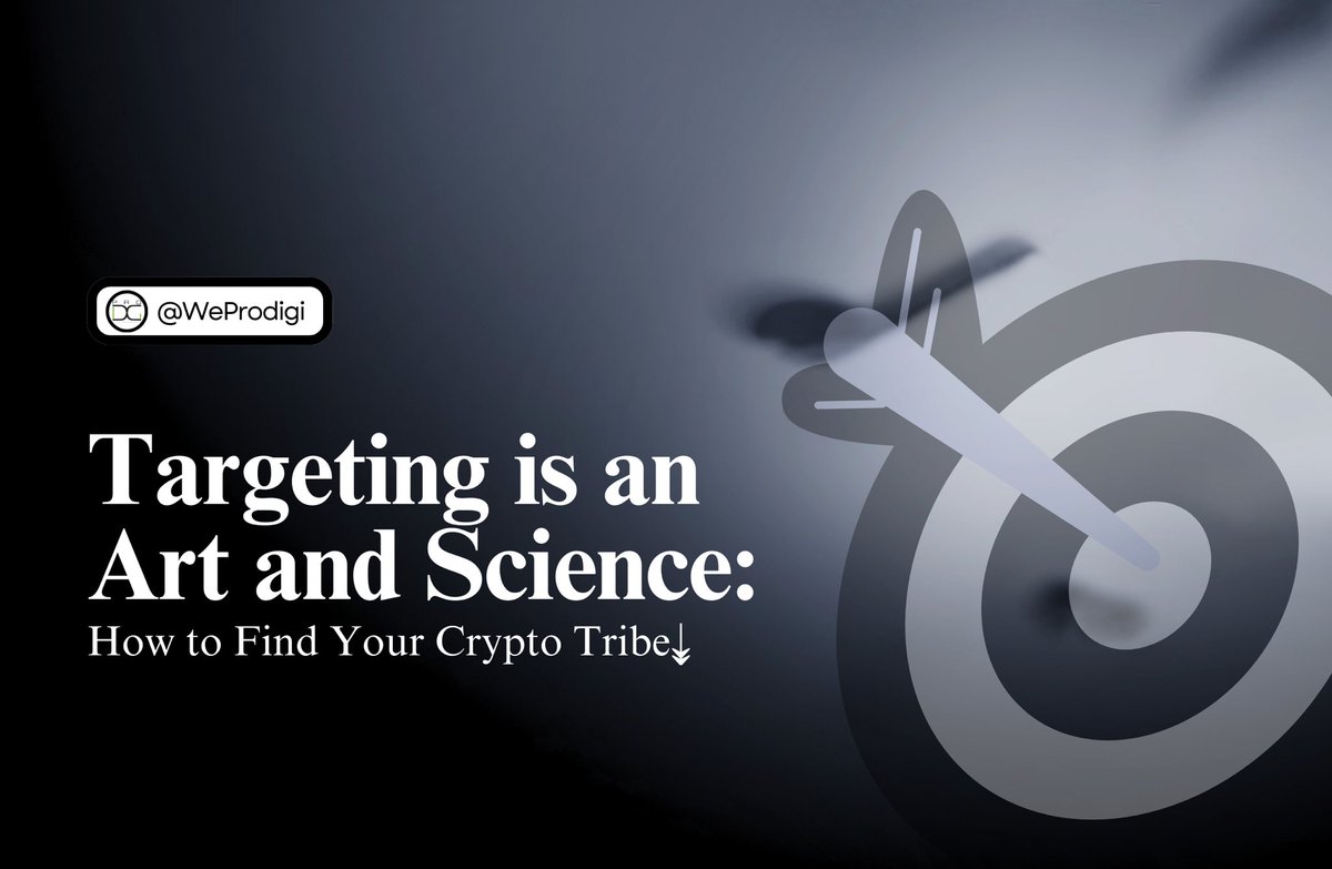 weprodigiagency's tweet photo. 4/4 Targeting is an art AND science. Master it.
#web3 #crypto #audiencetarget #prodigi https://t.co/XOHbSnhcfH