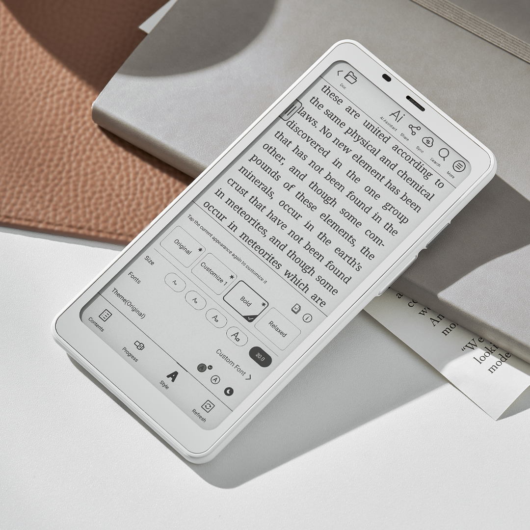 OnyxBoox's tweet photo. The #Palma2 is small, but it is packed with all the amazing reading features of our #NeoReader such as Dark Mode and pre-set appearances. There are a lot more! You can customize the NeoReader to your liking and find the best reading experience on this pocketable device.
Explore more about this amazing 6.13-inch eReader at https://t.co/4wOoCWYoXL