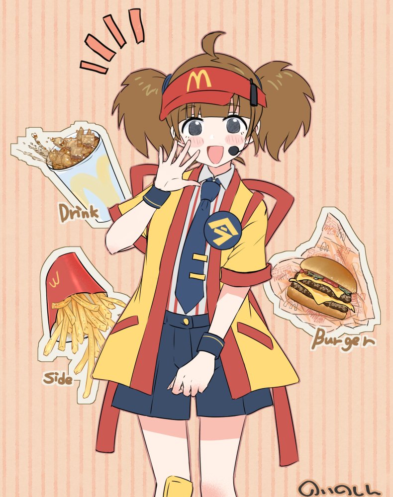 いまだけダブチ食べ美ちゃん描いてみました 