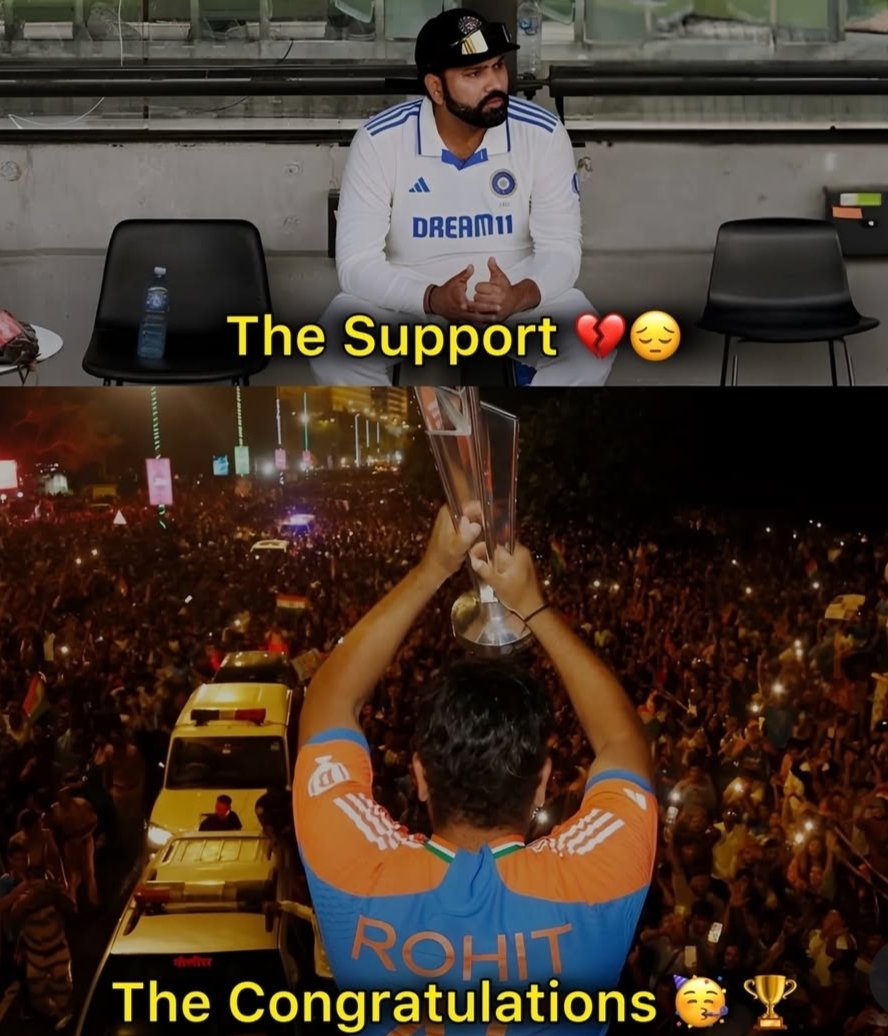 If you still love this guy.

If you still believe his batting. If you still support his captaincy.

If you know he'll make a comeback.

Then you are a true Rohit Sharma fan...
#RohitSharma #INDvsAUS #BGT2024