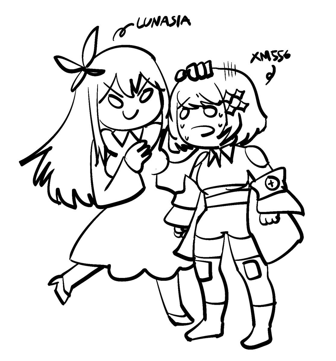 lamis0781's tweet photo. very late isolation forest doodles #GirlsFrontline #소녀전선 #少女前线 #ドルフロ https://t.co/AZEpflalRk