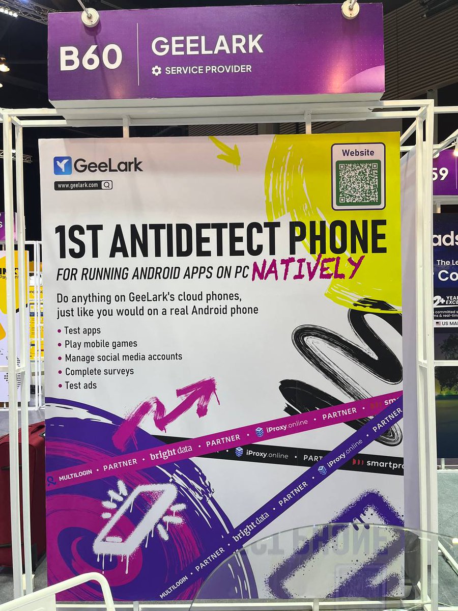 GeeLarkofficial's tweet photo. #AWasia Conference: What an incredible journey! 🚀
Big thanks to everyone we had the chance to connect with—@DolphinAnty , @OctoBrowser , @multilogin_en , and more! Your insights made this event unforgettable. 🙌 https://t.co/pd5rZMqzEo