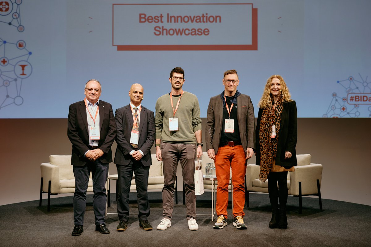 BrainDays's tweet photo. 🎉 Congratulations to the #BIDays2024 winners!

🏆 Best Poster: @stratum_eu, a Point-of-Care AI system for improving brain tumor surgeries.

🌟 Best Innovative Showcase: @IDUNTech, brain-sensing earbuds for focus &amp; cognitive workload tracking.

🔍 https://t.co/dotHMCKlFn https://t.co/CzbEJ3HYzA