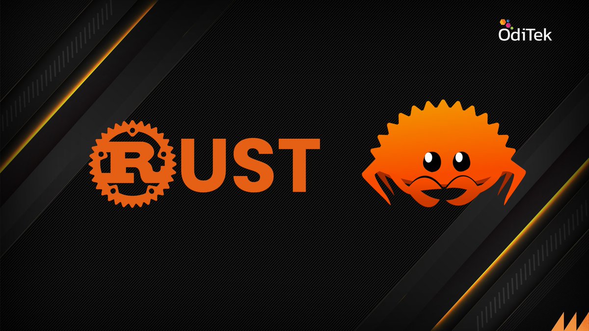 OdiTekSolutions's tweet image. Rust is a powerful programming language known for its performance, memory safety, and concurrency, making it ideal for building secure and efficient software. 

Explore our Rust expertise here: oditeksolutions.com/skills/rust-pr…

#Rust #Rustlanguage #rustdevelopers #web #mobiliity #oditek