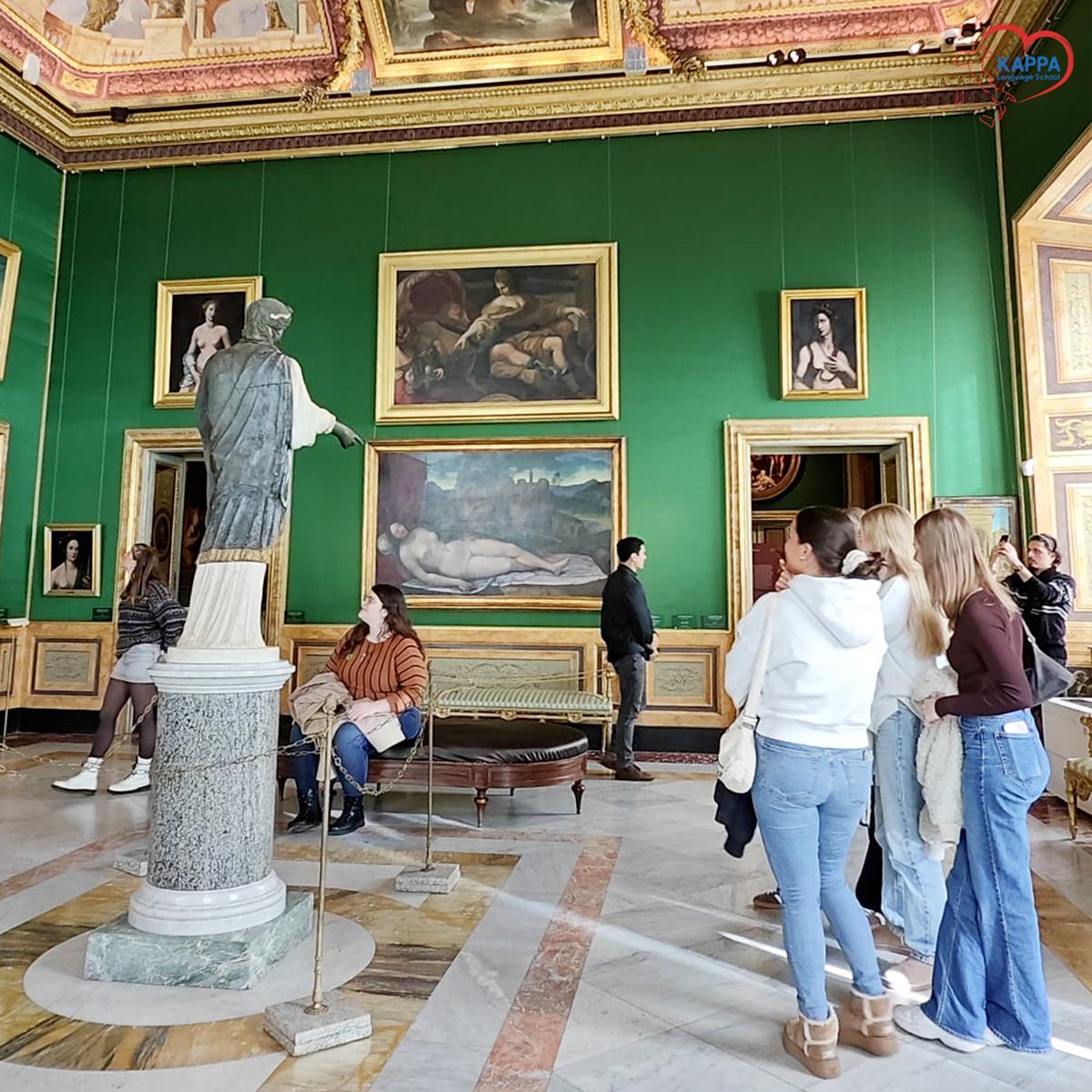 kappalanguage's tweet image. Un sabato mattina alla scoperta di uno dei tesori più preziosi della nostra pur ricchissima città: la strabiliante collezione della Galleria Borghese! 🖼️ 🎨 

#learnitalian #italiancourse #iostudioconkappa #italianart #visitrome