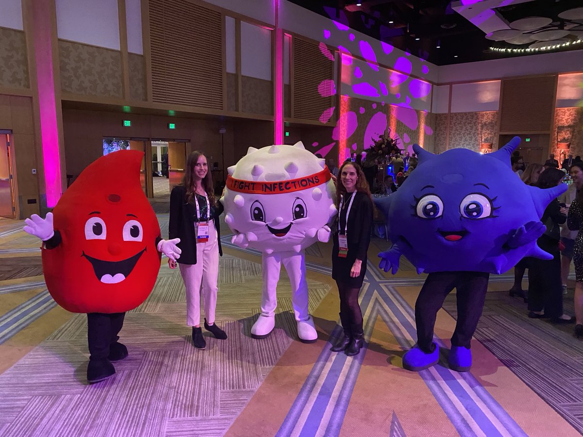 Fun at the president’s reception at #ASH24