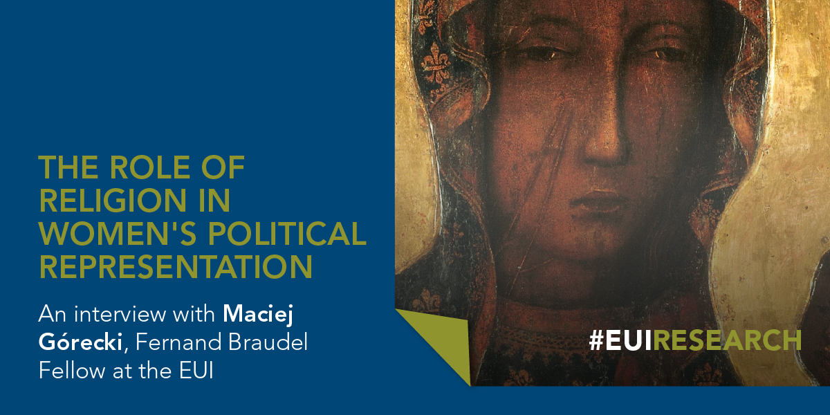 European University Institute (@eui_eu) on Twitter photo What role does religiosity play in shaping electoral opportunities for women in 🇵🇱, a country rooted in Catholic tradition? ⛪
<a href="/Maciej76718052/">Maciej Górecki</a> <a href="/eui_sps/">Political and Social Sciences at EUI</a> reflects on the intersection of religion-driven norms & women's political representation in Poland 📌 loom.ly/mwZ6ytU What role does religiosity play in shaping electoral opportunities for women in 🇵🇱, a country rooted in Catholic tradition? ⛪
<a href="/Maciej76718052/">Maciej Górecki</a> <a href="/eui_sps/">Political and Social Sciences at EUI</a> reflects on the intersection of religion-driven norms & women's political representation in Poland 📌 loom.ly/mwZ6ytU