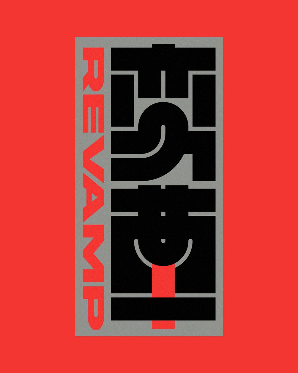 bykenichiminami's tweet photo. 「変革(Revamp)」⭕️
#typography #graphicdesign #typographyart #typographyinspired #typographyinspiration #タイポグラフ #字體設計 #字体设计 #MadewithCC #CreativeCloud #adobeillustrator https://t.co/Jh8rq8Dvl3