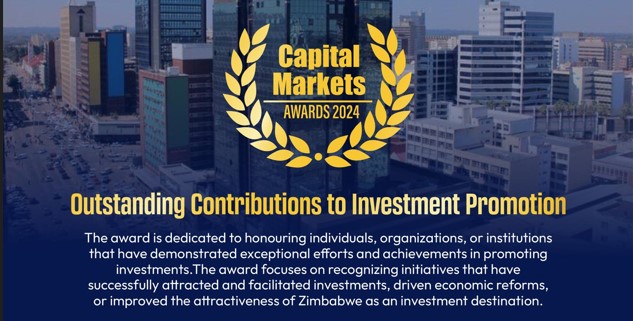 Outstanding Contributions to Investment Promotion Award

Winner
#NqobileMagwizi, Zimbabwe is Open for Business 

1st Runner Up
#KudakwasheKapesa, Zimbabweans in Diaspora Organisation 

2nd Runner Up
#ConradMwanza, CMG International Media Group