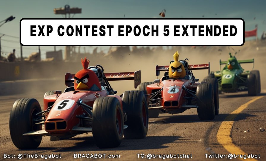 EXP Contest Epoch 5 Extended &amp; Prize Pool Increased to $10,000

Epoch 5 of the EXP Contest has been extended until December 30, 2024. Participants now have additional time to complete tasks and earn more EXP points.

Prize Pool Doubled: The prize pool has increased from $5,000 to
