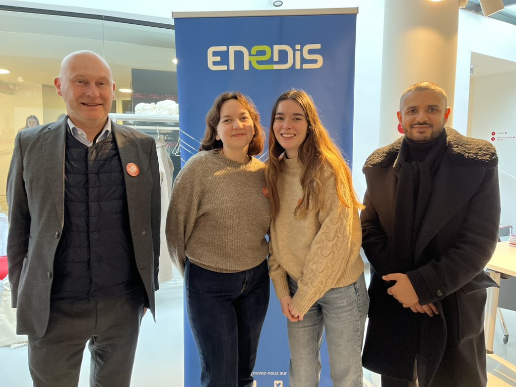 Une équipe <a href="/enedis/">Enedis</a> très motivée pour accompagner la 7eme édition du challenge <a href="/LILLIADlci/">LILLIAD</a> #Xperium de <a href="/univ_lille/">Université de Lille</a> <a href="/AcLille/">Académie de Lille</a> : Sciences et Sports au programme avec un zoom sur la decarbonation des équipements et événements ! <a href="/hautsdefrance/">Région Hauts-de-France</a> @enedis_npdc
