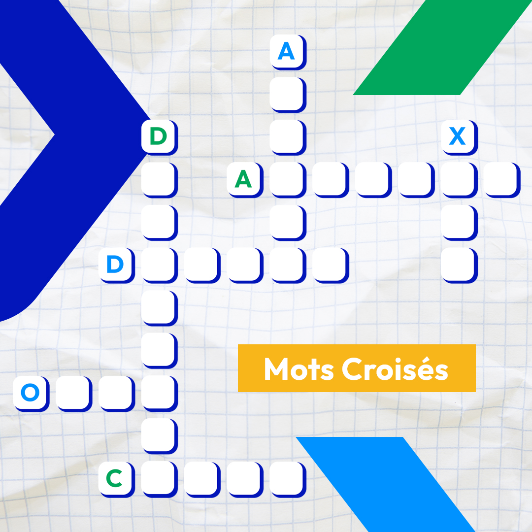 Aujourd’hui, on vous lance un défi !
Explorez notre grille de mots croisés, trouvez un maximum de réponses et partagez-les en commentaire 👀
Un petit coup de pouce : tous les mots sont liés à… l’univers de Xelya !
#Challenge #MotsCroisés
