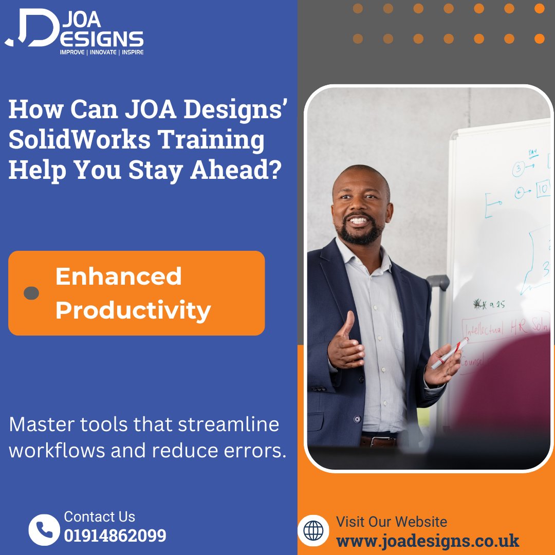 designs_joa's tweet image. Boost Your Productivity with JOA Designs’ SolidWorks Training! 🚀 Learn essential tools to streamline your workflow and minimise errors.

#SolidWorksTraining #JOADesigns #SolidWorks #SolidWorksAssignment #SolidWorksCourse #JOADesignsUK