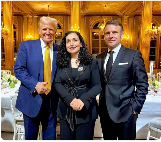 Еееј, Косово во друштво на светска дипломатска елита, ние у ќумез со “патриотиве“
Да се утепаме сите до еден.