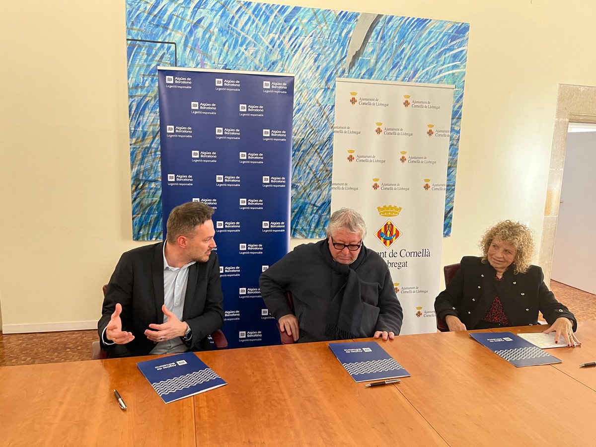 aiguesbcnclient's tweet image. 🔊 És un orgull que el #ProgramaONA es consolidi i continuï creixent.

Avui renovem el conveni de col·laboració amb l&apos;Ajuntament de Cornellà per continuar millorant l&apos;ocupabilitat de col·lectius vulnerables.