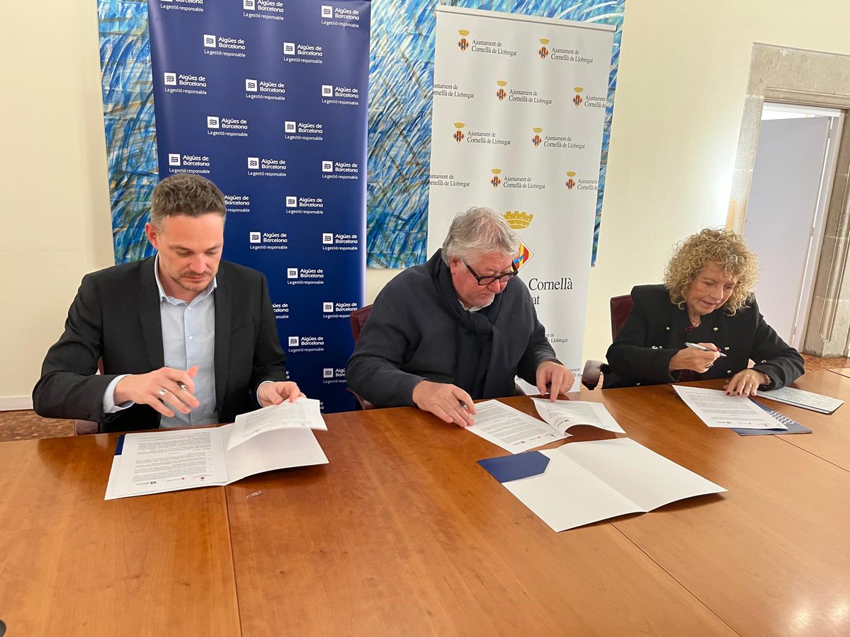 aiguesbcnclient's tweet image. 🔊 És un orgull que el #ProgramaONA es consolidi i continuï creixent.

Avui renovem el conveni de col·laboració amb l&apos;Ajuntament de Cornellà per continuar millorant l&apos;ocupabilitat de col·lectius vulnerables.