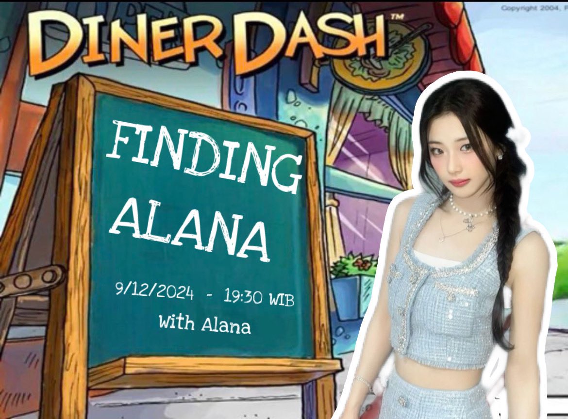 ㅤㅤㅤ
ㅤㅤㅤ
         𝐃𝐢𝐧𝐞 𝐢𝐧, 𝐃𝐢𝐧𝐞 𝐨𝐮𝐭
         𝐋𝐞𝐭’𝐬 𝐏𝐥𝐚𝐲 𝐚 𝐆𝐚𝐦𝐞!
         𝐅𝐢𝐧𝐝𝐢𝐧𝐠 𝐀𝐥𝐚𝐧𝐚
         𝐖𝐢𝐭𝐡 𝐀𝐥𝐚𝐧𝐚
         𝐑𝐞𝐩𝐨𝐬𝐭 𝐟𝐨𝐫 𝐣𝐨𝐢𝐧𝐢𝐧𝐠
ㅤㅤㅤ