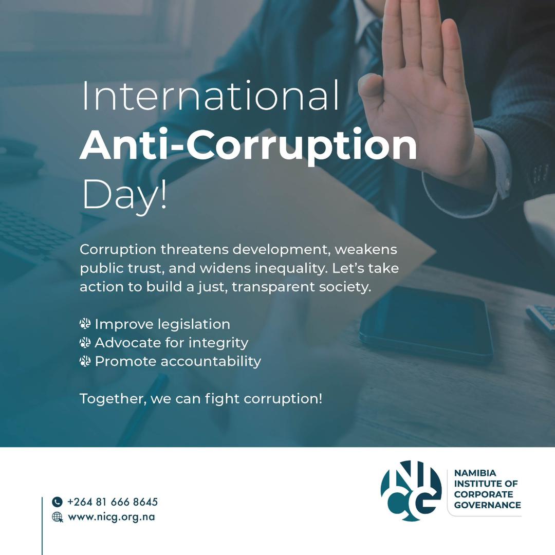 Today is International Anti-Corruption Day and in light of this, we recognise that corruption is a barrier to justice, equality, and progress. 

On this International Anti-Corruption Day, we urge all organisations to promote integrity.
