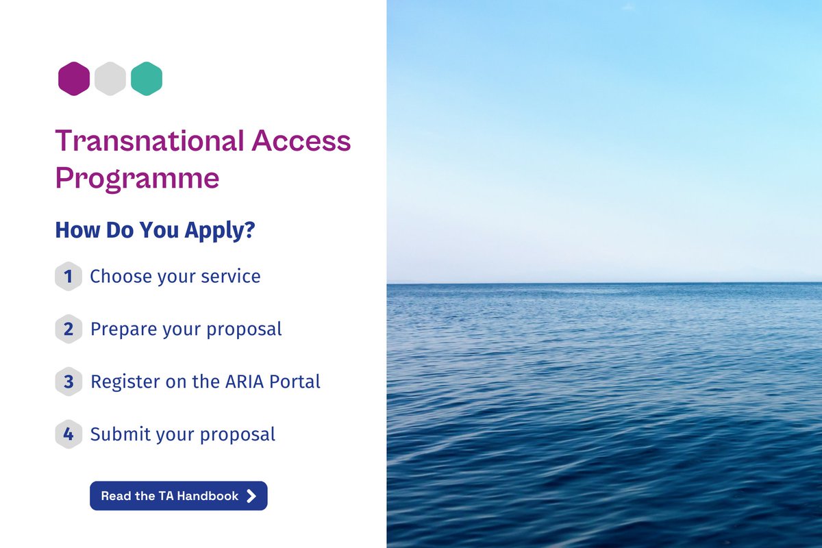Want to get funding for your dream project?

Then follow the steps below and download our TA handbook (lnkd.in/dbVXzQMt) to have access to Europe's most advanced research facilities.

Alternatively, join us for an info session this week: 12 December at 10:00-11:00 CET